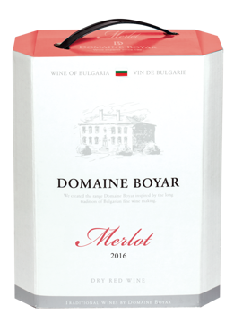 DOMAINE BOYAR MERLOT ROOD 3L Afbeeldingen van DOMAINE BOYAR MERLOT ROOD BIB 3L