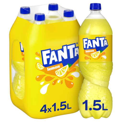 Afbeeldingen van FANTA LEMON PET 4X1,5L