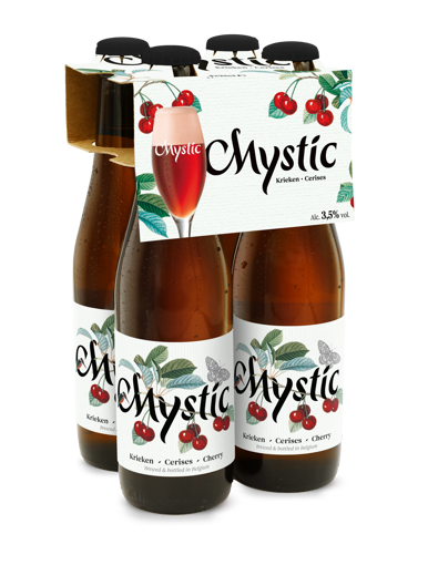 Afbeeldingen van MYSTIC WITBIER KRIEKEN 4X25CL
